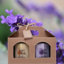 Soy Candle Medium Jar Gift - Pack of 2